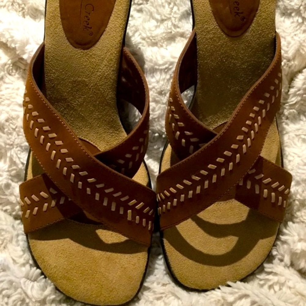 COLDWATER CREEK size 9.5 Heeled Sandals NEW